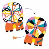 Djeco Mozaiek - Afrika 4-7 jaar | Speel je Wijs