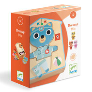 Djeco Houten Puzzel - Dressup Mix 2+ | Speel je Wijs