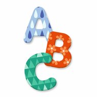 Djeco Houten Puzzel - ABC Puzzel Internationaal | Speel je Wijs