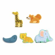 Djeco Houten Puzzel - Animo | Speel je Wijs