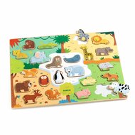 Djeco Houten Puzzel - Animo | Speel je Wijs