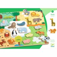 Djeco Houten Puzzel - Animo | Speel je Wijs
