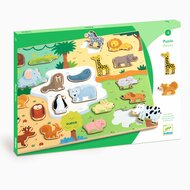 Djeco Houten Puzzel - Animo | Speel je Wijs