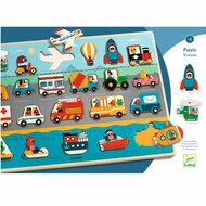 Djeco Houten Puzzel - Vroom 2+ | Speel je Wijs
