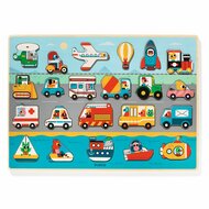 Djeco Houten Puzzel - Vroom 2+ | Speel je Wijs