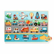 Djeco Houten Puzzel - Vroom 2+ | Speel je Wijs