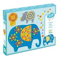 Djeco Knutselpakket Mozaiek Jungle 3-6 jaar| Speel je Wijs