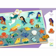 Djeco Houten Puzzel - Sea 2+ | Speel je Wijs
