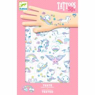 Djeco-Tattoo Eenhoorn (50 tatoeages) | Speel je Wijs