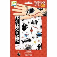 Djeco-Tattoos Pirates (50 tatoeages) | Speel je Wijs