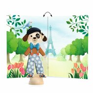 Djeco - Bonjour Paris Aankleedpoppetjes met Stickers | Speel je Wijs