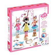 Djeco Knutselset Aankleedpoppetjes Little Dressing