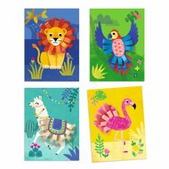 Djeco Knutselen met papier – Wilde Dieren | Speel je Wijs
