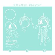 Djeco DIY Dromenvanger maken - Gentle Mermaid 7+| Speel je Wijs