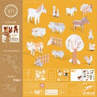 Djeco DIY Kleur, Bouw & Speel - Boerderij 5+ | Speel je Wijs