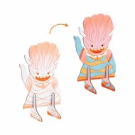 Djeco DIY Kleur, Bouw & Speel - Team Monsters 5+ | Speel je Wijs