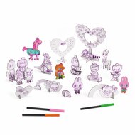 Djeco DIY Kleur, Bouw & Speel - Kawaï 5+| Speel je Wijs