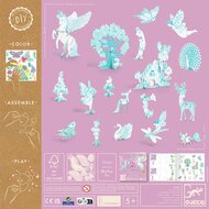 Djeco DIY Kleur, Bouw & Speel - Fairy World 5+ | Speel je Wijs