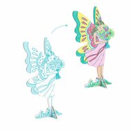 Djeco DIY Kleur, Bouw & Speel - Fairy World 5+ | Speel je Wijs