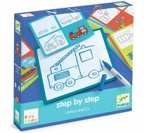 Djeco Eduludo tekenkaarten Step by Step - Arthur & Co | Speel je Wijs