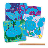 Djeco Kraskaarten | Kleine Beestjes 3-6jr | Speel je Wijs