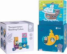 Classic World Stapelblokken - Transport 1+| Speel je Wijs