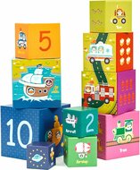 Classic World Stapelblokken - Transport 1+| Speel je Wijs