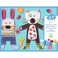 Djeco DIY Collage - Dieren 3+ | Speel je Wijs