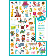 Djeco Stickeren met 1000 stickers - For little once | Speel je Wijs