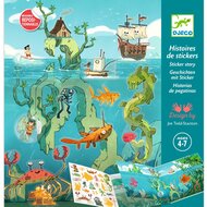 Djeco Stickerboek - Story Adventures At Sea 4-7 jaar | Speel je Wijs
