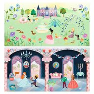 Djeco Stickerboek - Life in the Castle 4-7 jaar