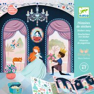 Djeco Stickerboek - Life in the Castle 4-7 jaar 