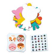 Djeco Creatief met Stickers - I Love Animals 3-6 Jaar | Speel je Wijs