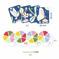 Djeco Verfset met palet - Creepy Crawlies | Speel je Wijs