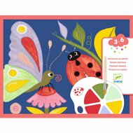 Djeco Verfset met palet - Creepy Crawlies | Speel je Wijs