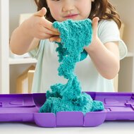 Kinetic Sand - Zandkasteelvorm met 453 gram Blauwgroen Speelzand | Speel je Wijs