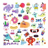 Djeco Stickers Monsters | Speel je Wijs