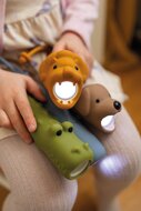 Rabbit & Friends Siliconen Zaklamp - Crocodile | Speel je Wijs