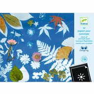 Djeco Knutselset - Cyanotype papier (lichtgevoelig papier) | Speel je wijs