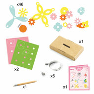 Djeco Knutselset - Artistic Plastic | Ringen maken | Speel je Wijs