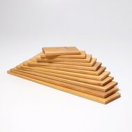 Grimm's Bouwplaten / Plankjes - Naturel | Speel je Wijs