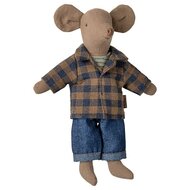 Maileg Vader Muis - Dad mouse - Brown | Speel je Wijs