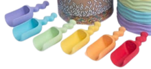Grennn Botanic label waves - Schepjes Wave - Pastel | Speel je Wijs