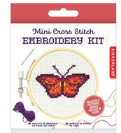 Kikkerland Mini Borduurset | Vlinder 6+ | Speel je Wijs