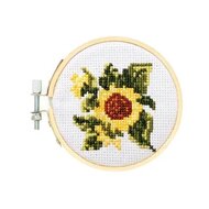 Kikkerland Mini Borduurset | Zonnebloem 6+ | Speel je Wijs