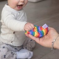 Botanic label waves - Sensorische Pittenzakje LOS - Regenboogwaves | Speel je Wijs