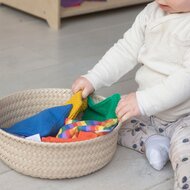 Botanic label waves - Sensorische Pittenzakje LOS - Regenboogwaves | Speel je Wijs