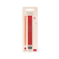 Legami Refills/ Navulling Uitwisbare/ Erasable Gelpen - Rood | Speel je Wijs