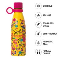 Legami Vacu&uuml;m Drinkfles 500ml - Warm en Koud - Butterfly | Speel je Wijs