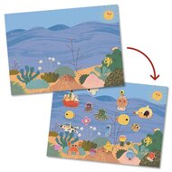 Djeco Herbruikbare Puffy Stickers - Summertime | Speel je Wijs